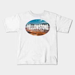 Yellowstone National Park Mask/sticker/shirt Kids T-Shirt